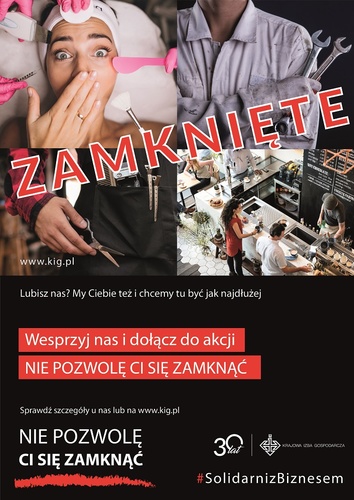 Wspieramy mikroprzedsiębiorców: Kampania „Nie pozwolę ci się zamknąć